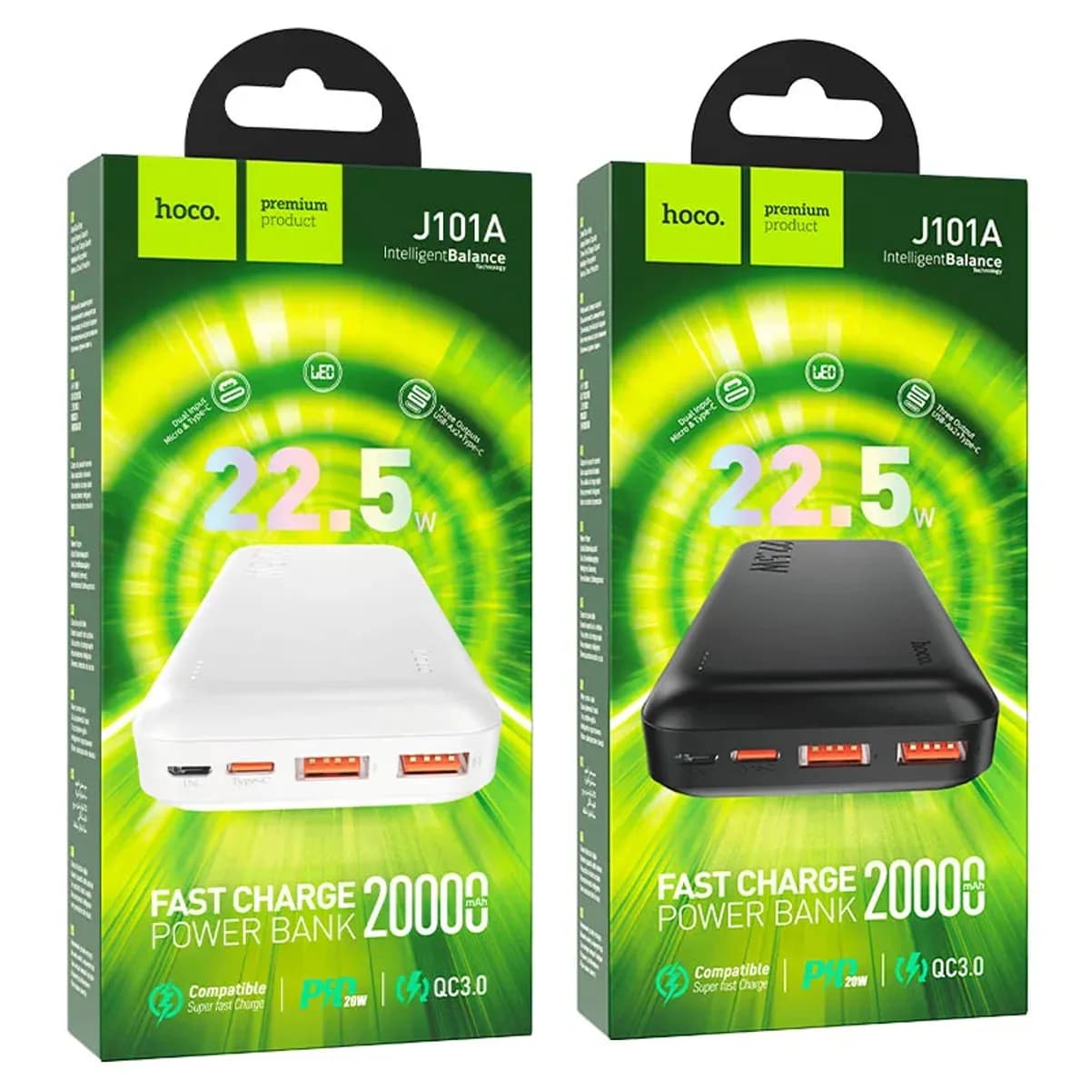Powerbank Hoco 20000  22.5W J101A