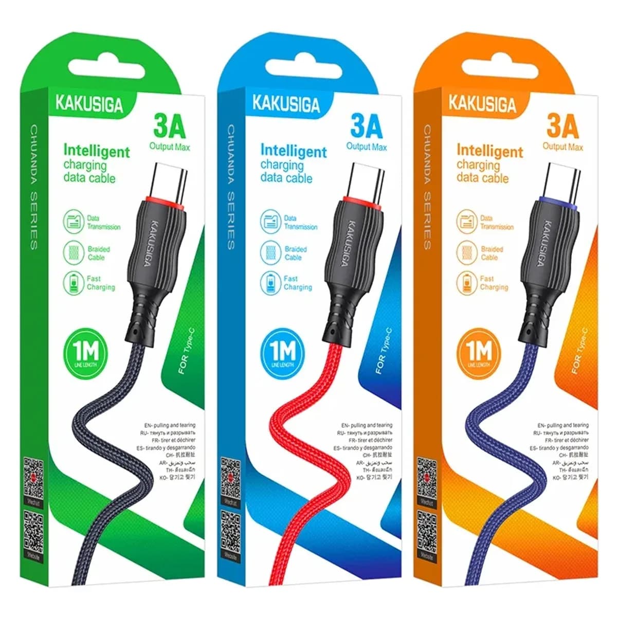 Câble Kakusiga 1m pour iPhone
