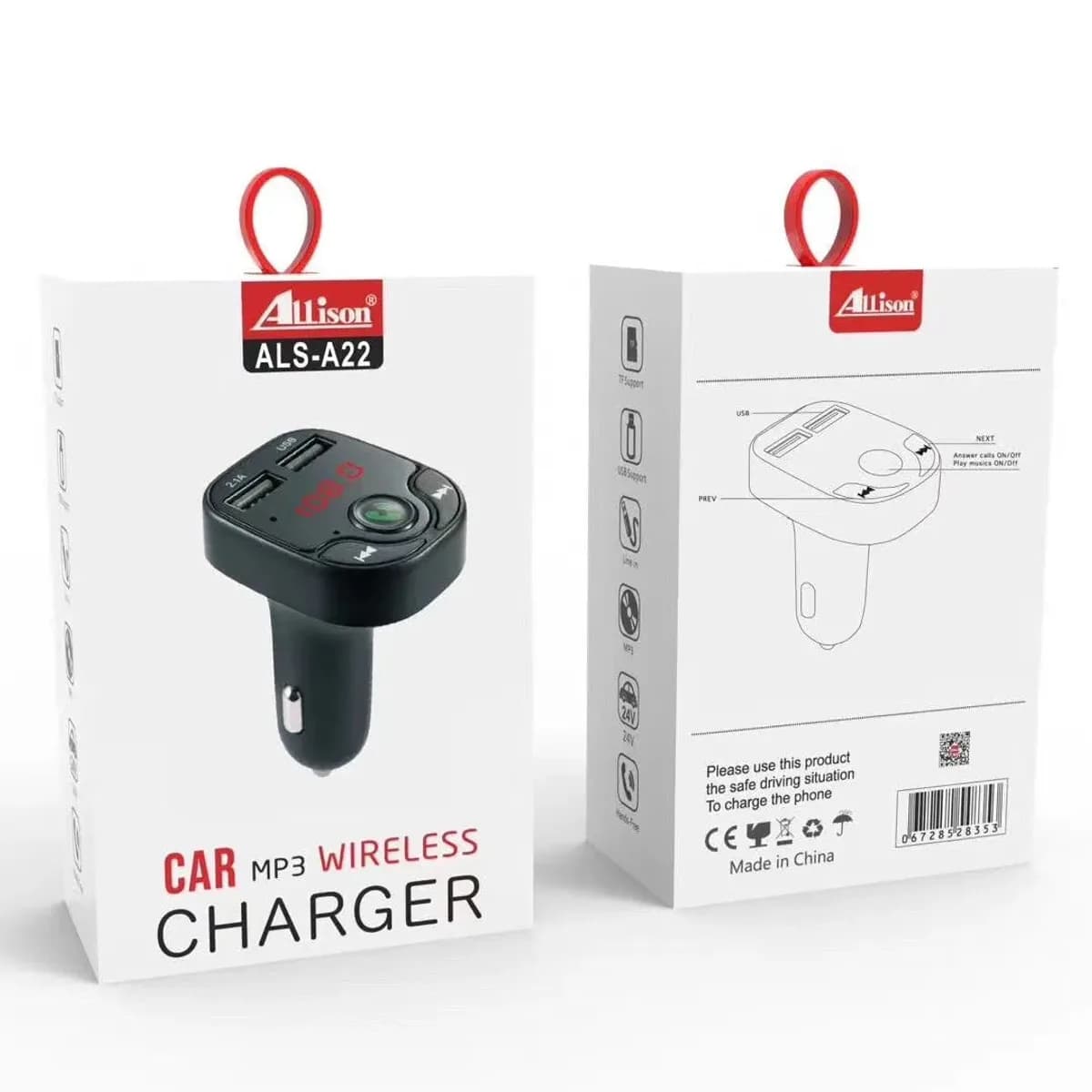 Chargeur Allume-Cigarette Bluetooth