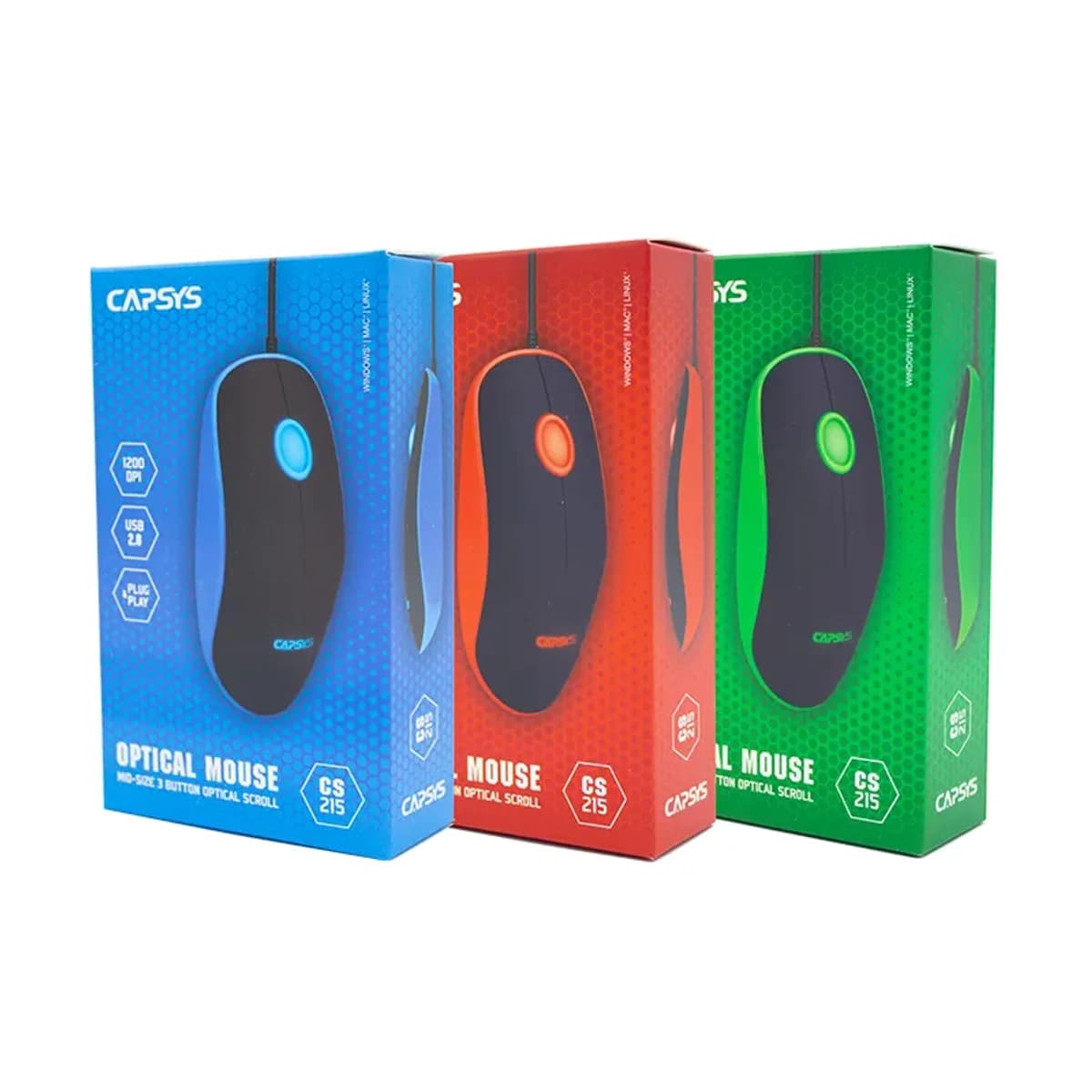 Souris CAPSYS CS215