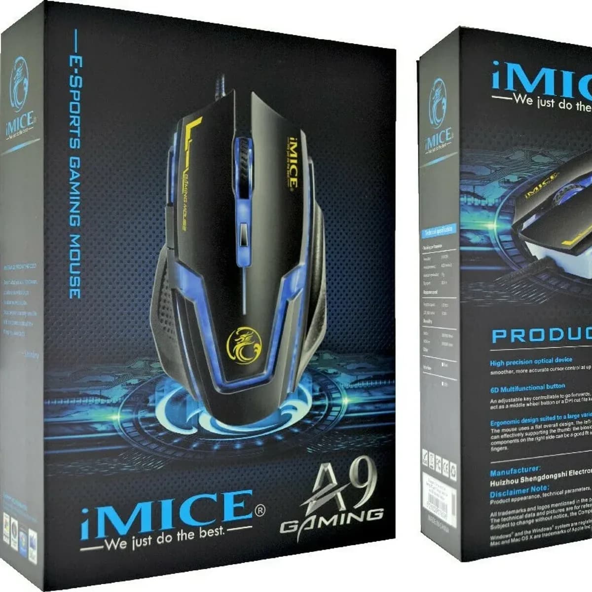 Souris Gaming A9