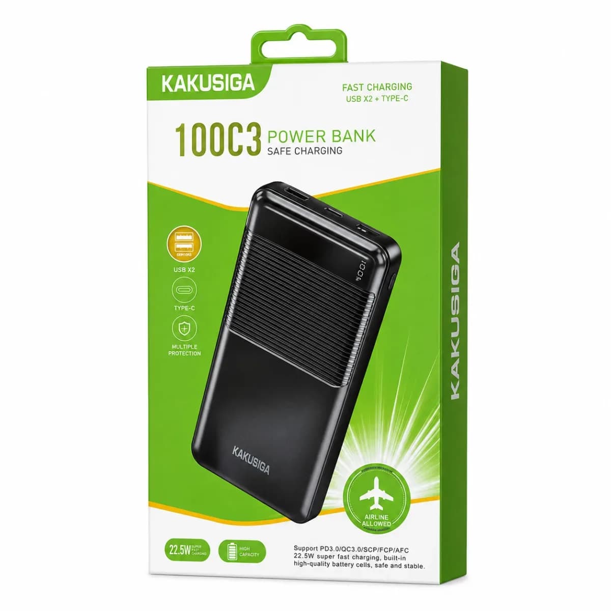 Power Bank Kakusiga 10000 mAh